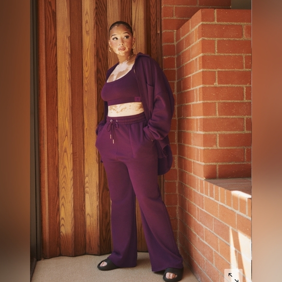 Savage X Fenty Essential Relaxed Pant in Late Night Purple Small - Picture 1 of 10